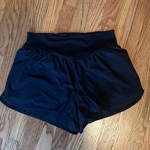 Offline Aerie black flowy shorts